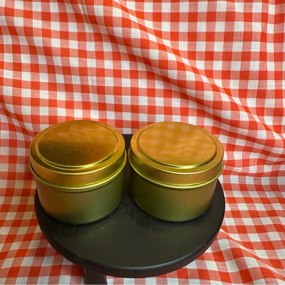 Handmade Golden Waffle And Chocolate Sweet Orange 4oz Beeswax Candles NEW - Picture 5 of 9